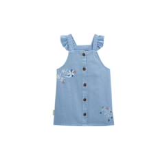 -Robe bébé en jean bleue Océan d'amour