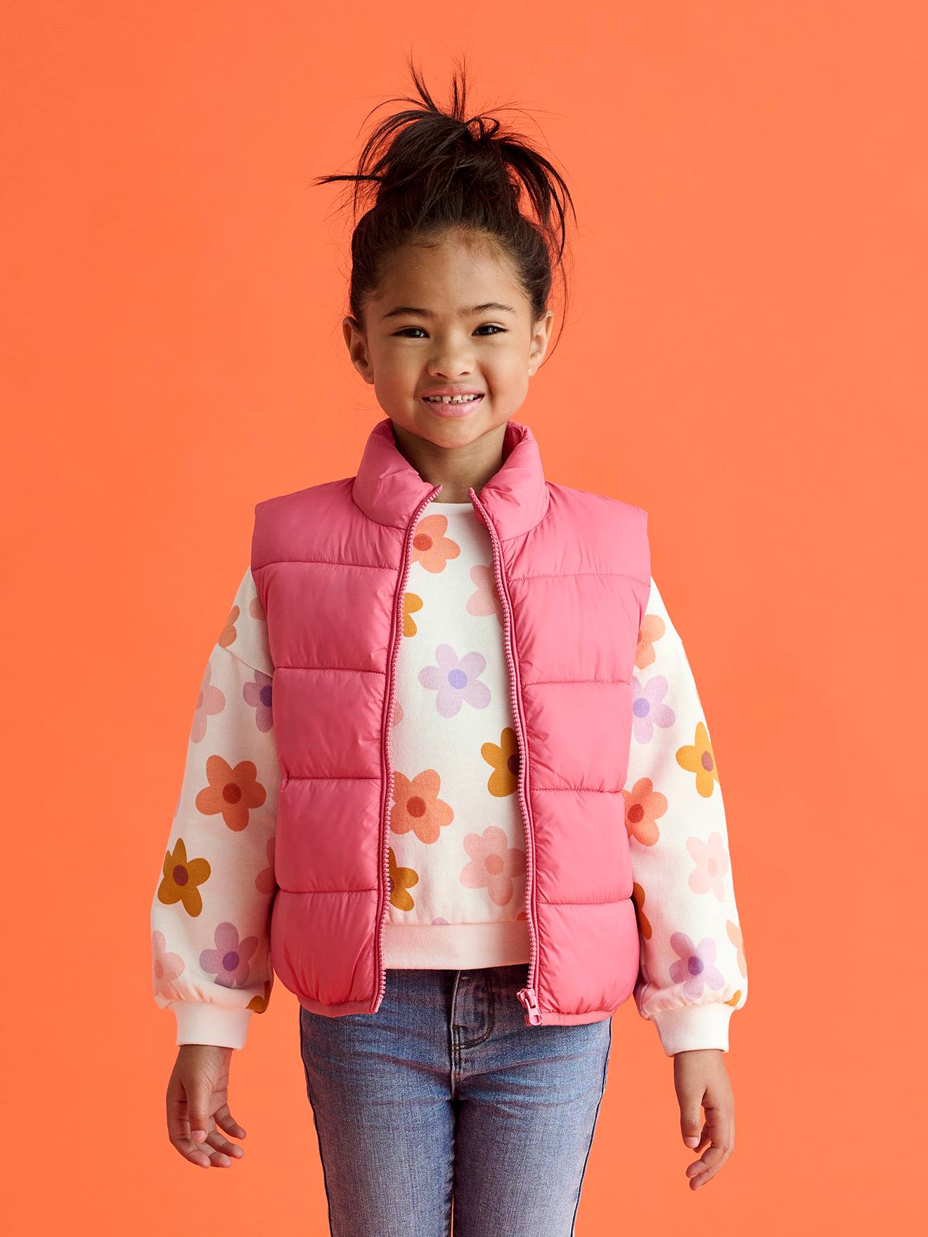 Gilet Sans Manche Enfant AIMAOMI Gilet Polaire Sans Manches Avec Poches Pour Bébé Garçon Et Fille Veste Hiver Garcon