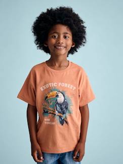 -T-shirt garçon motif animalier 