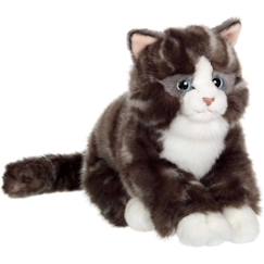 Jouet-Peluche - Gipsy Toys - Chat mimiz - 28cm - Gris