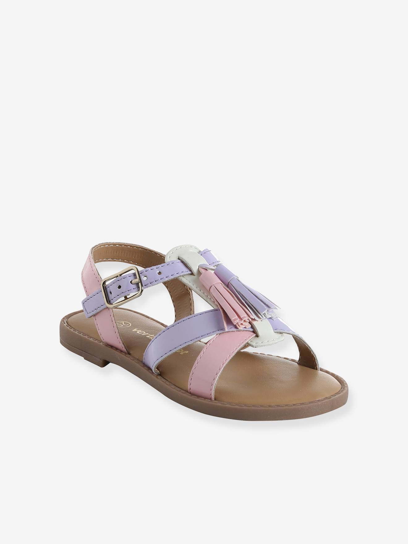Sandales ouvertes enfant collection maternelle multicolore
