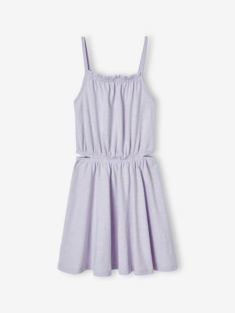 Robe à bretelles ajourée côtés fille  - vertbaudet enfant