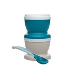 Puériculture-THERMOBABY 2 PETITS POTS POUR NOURRITURE Vert Emeraude