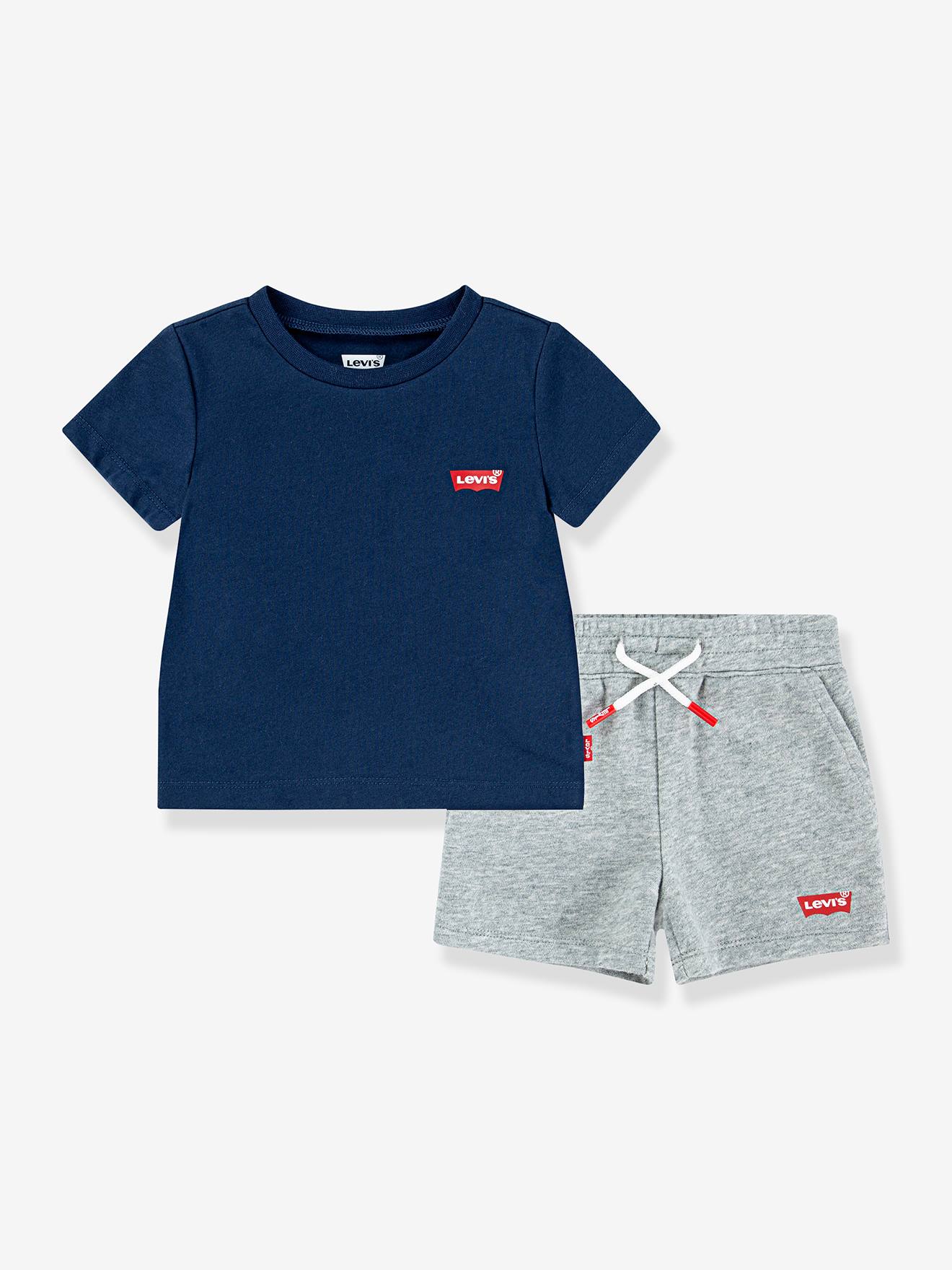 Ensemble Tee-shirt + Short Batwing Levi's® Marine