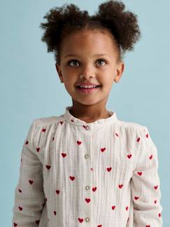 -Chemise file gaze de coton imprimée personnalisable 