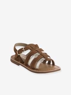 Chaussures-Chaussures fille 23-38-Sandales multi-brides cuir fille collection maternelle