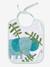 Lot 7 bavoirs bleu ciel+imprimé jungle+vert d'eau 14 - vertbaudet enfant 