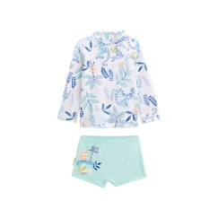 -Maillot de bain bébé 2 pièces t-shirt de protection UV & boxer Gamboa