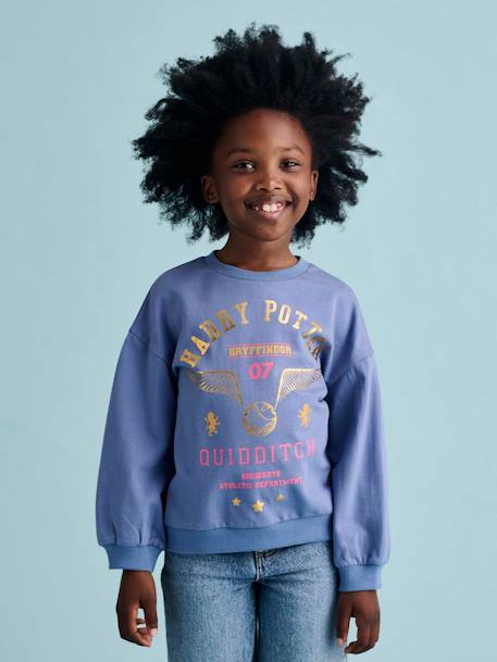 Fille-Sweat Harry Potter® Vif d'or fille détails brillants