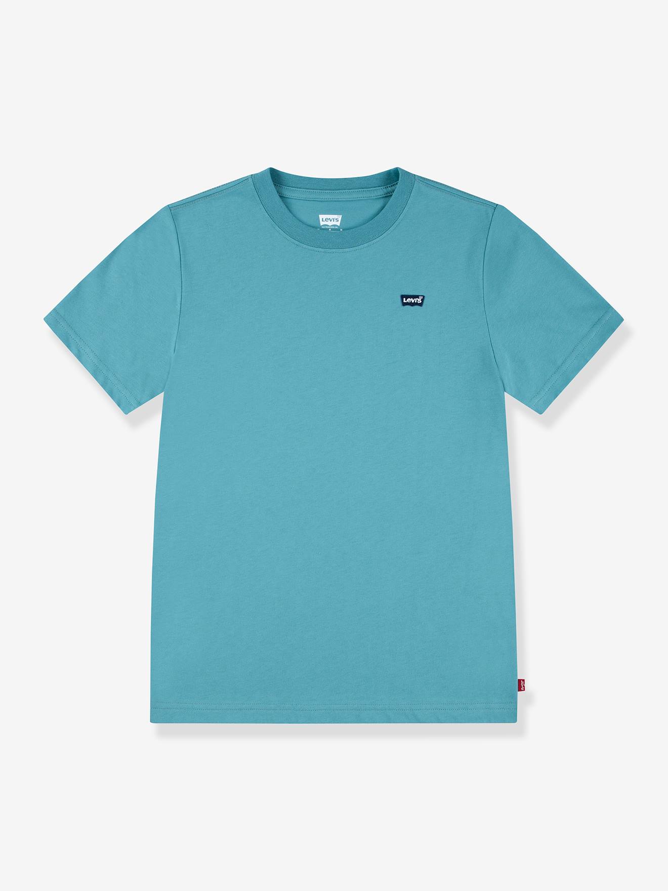 Tee-shirt Levi's Batwing Chest Hit Enfant Manches Courtes Turquoise