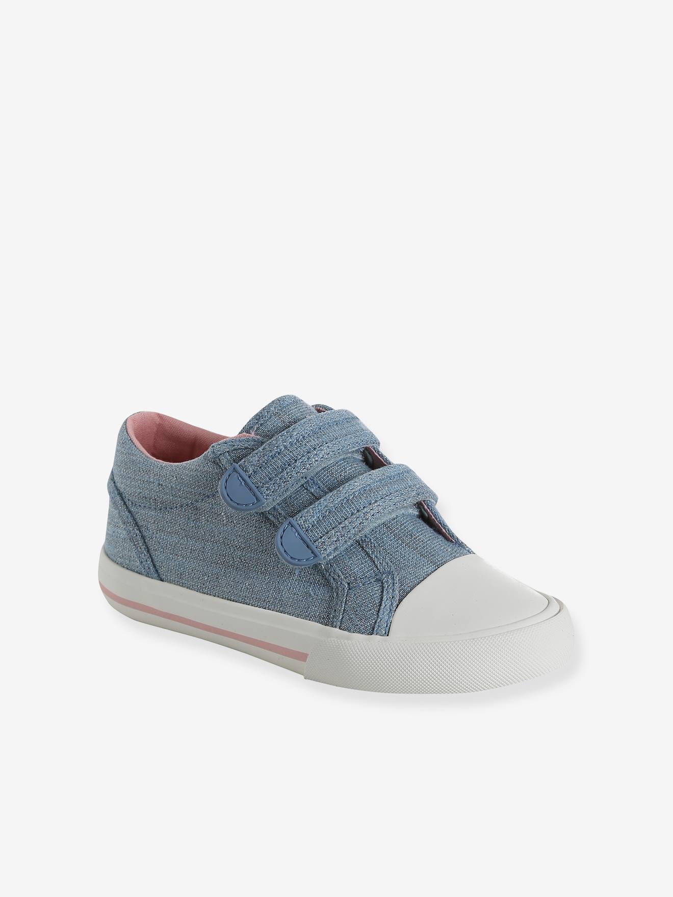 Baskets scratchées en toile fille collection maternelle stone