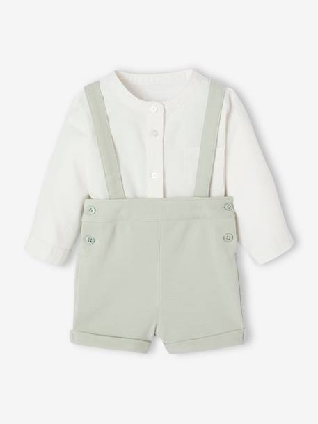 Bébé-Ensemble-Ensemble cérémonie chemise + short bébé