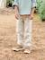 Pantalon garçon coton/lin léger beige chiné+bleu nuit+noisette+vert sauge 1 - vertbaudet enfant 
