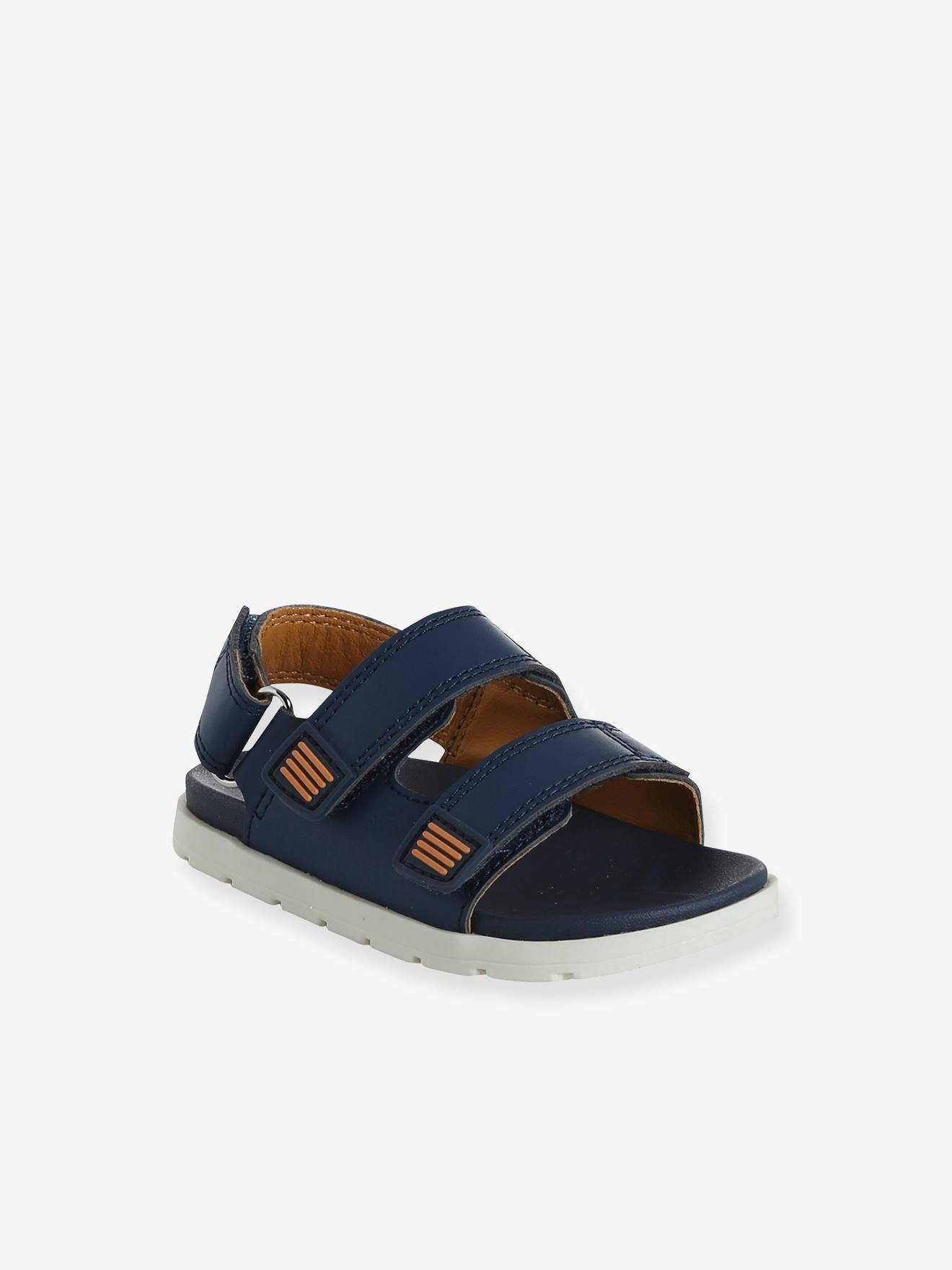 Sandales souples bébé marine