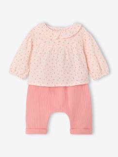 -Ensemble naissance blouse et pantalon