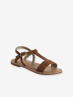 Chaussures-Sandales cuir fille