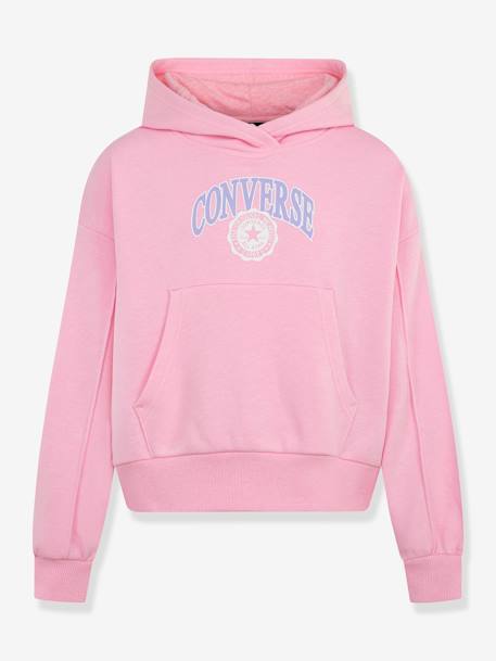 Fille-Sweat à capuche Varsity Pintuck Hoodie CONVERSE