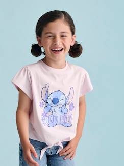 -T-shirt noué "Good day" Disney® Stitch manches courtes