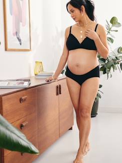 Vêtements de grossesse-Soutien-gorge d'allaitement rembourrés sans armatures en coton bio*
