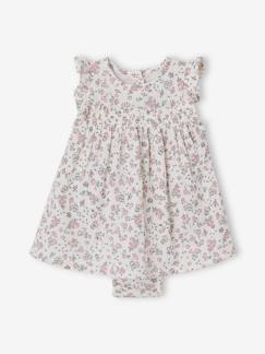 Bébé-Robe, jupe-Robe naissance cérémonie avec bloomer intégré