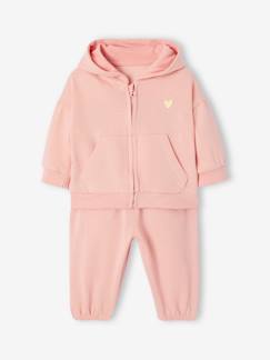 -Ensemble sport sweat à capuche zippé + jogging bébé