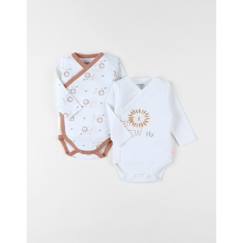 -Ensemble de 2 Bodies Jersey blanc