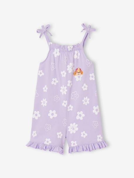 Fille-Salopette, combinaison-Combishort Pat Patrouille Stella imprimé fleurs
