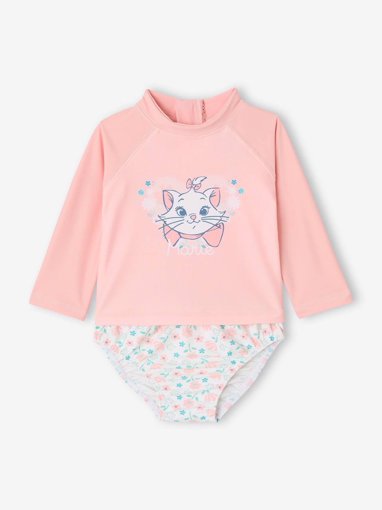 Maillot de bain 2 pices anti-UV bb fille Disney Marie Les Aristochats rose 16 €