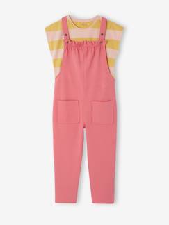 -Ensemble t-shirt et salopette fille