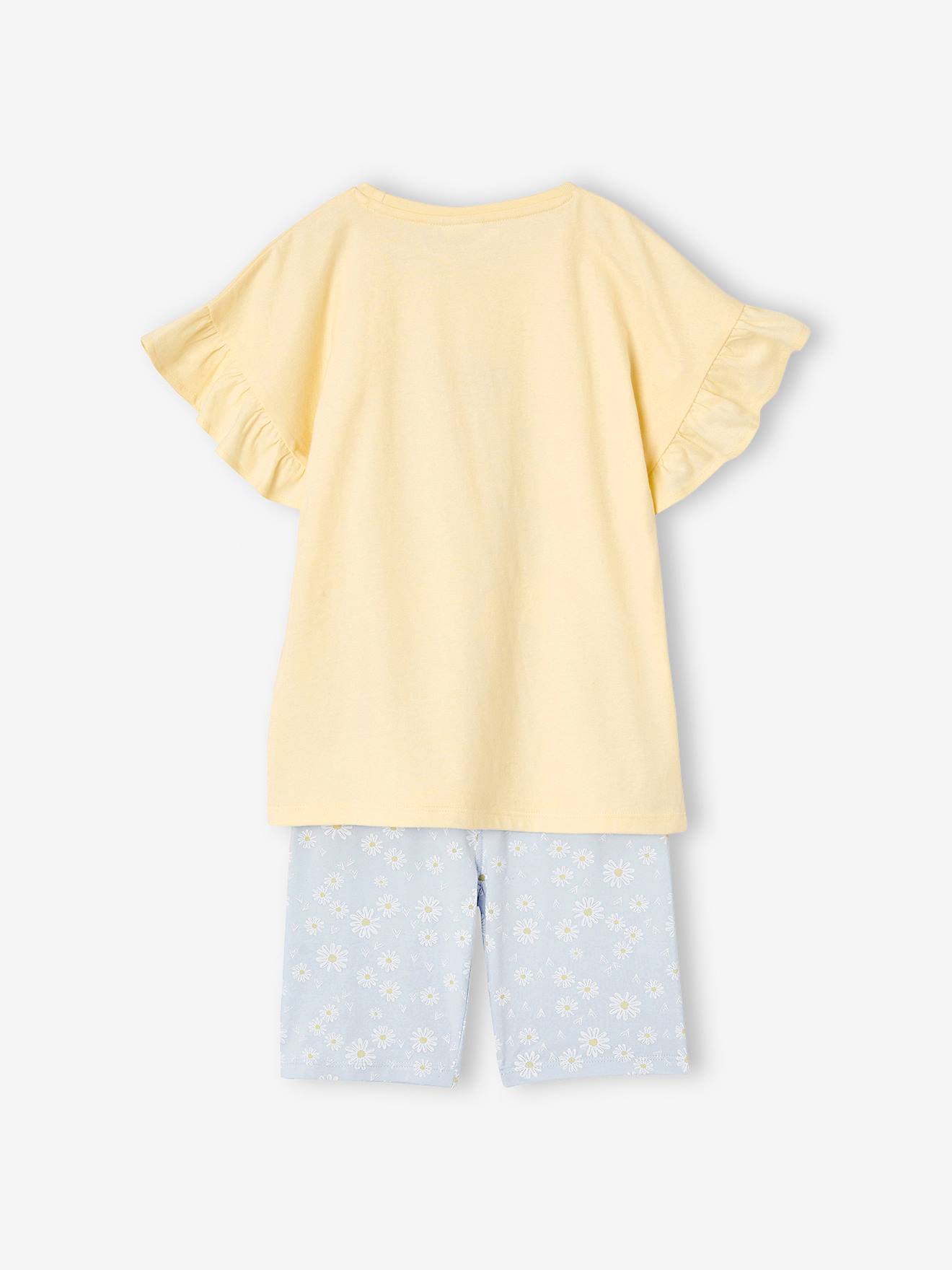 Ensemble Robe 2 Pièces Lilo & Stitch – Pour Fille Enfant – Tissu Doux, Imprimé Disney