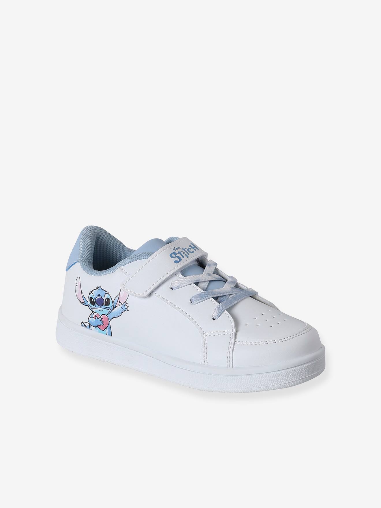 Baskets style tennis Disney® Stitch fille blanc