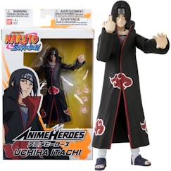 -Figurine Anime Heroes 17 cm - Itachi Uchiwa - BANDAI - Naruto Shippuden