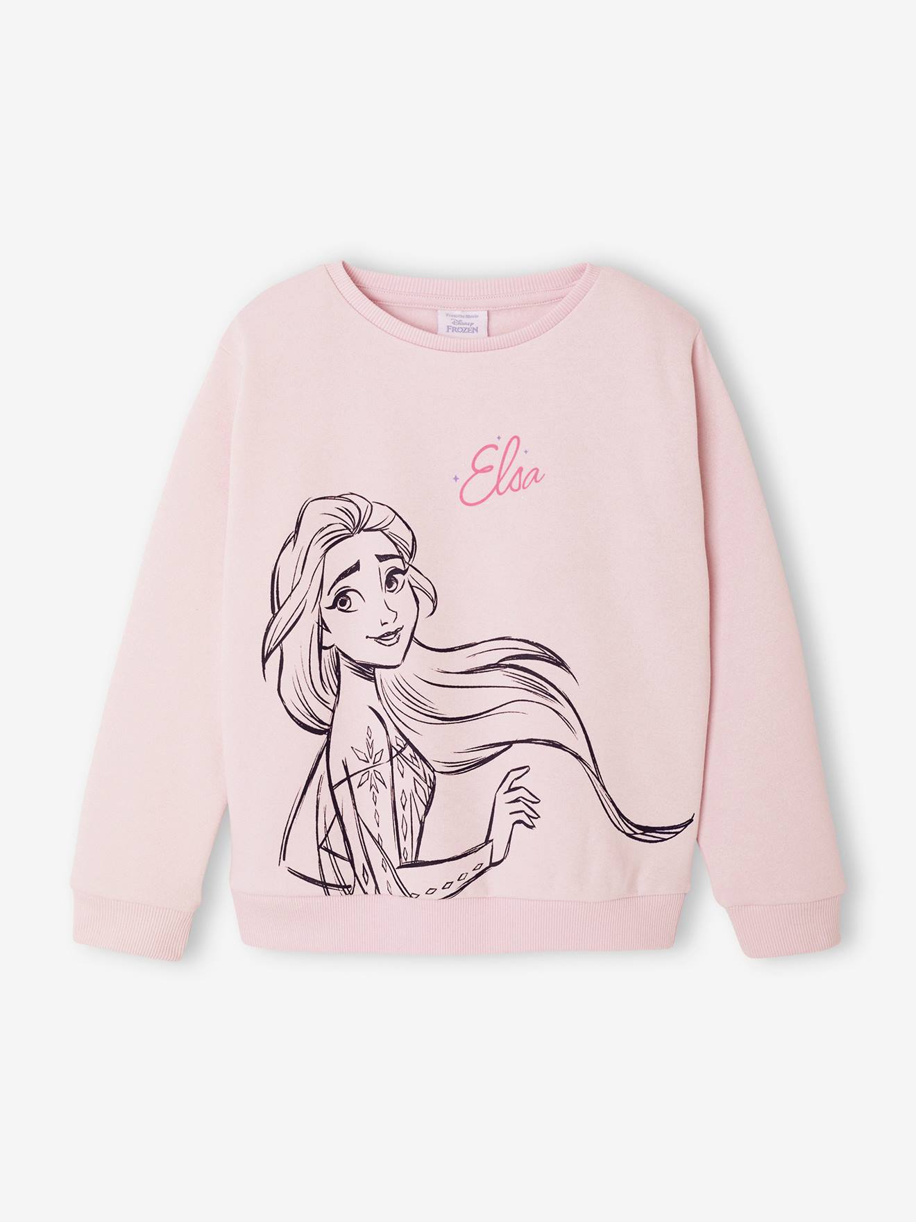 Sweat Disney® La Reine des Neiges lilas poudré