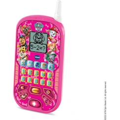 -VTECH - PAT PATROUILLE - Smartphone Éducatif Rose - 6 activités éducatives - Appels et messages vocaux