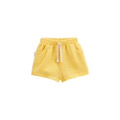 -Short bébé en gaze de coton Petit Envahisseur