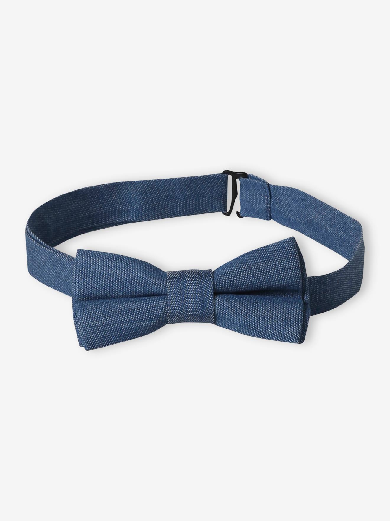Noeud papillon garçon denim stone
