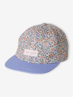 -Casquette fleurie fille