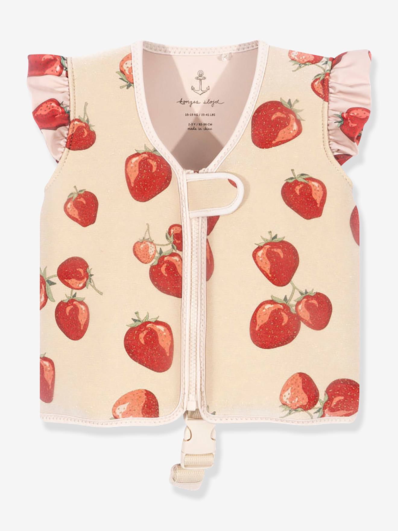 Gilet de flottaison fraise KONGES SLOJD fraise