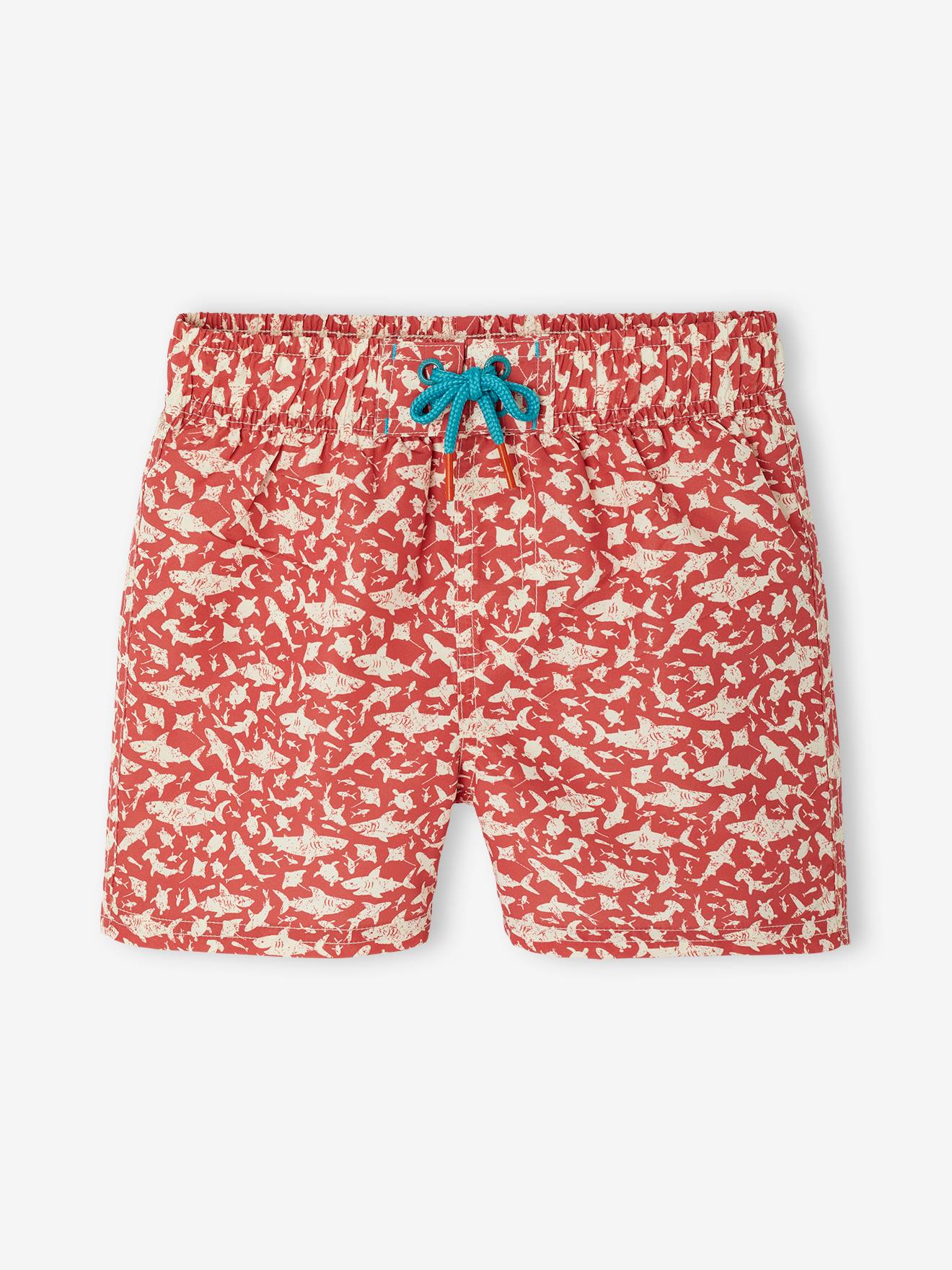 Short de bain « Requins » garçon tomette