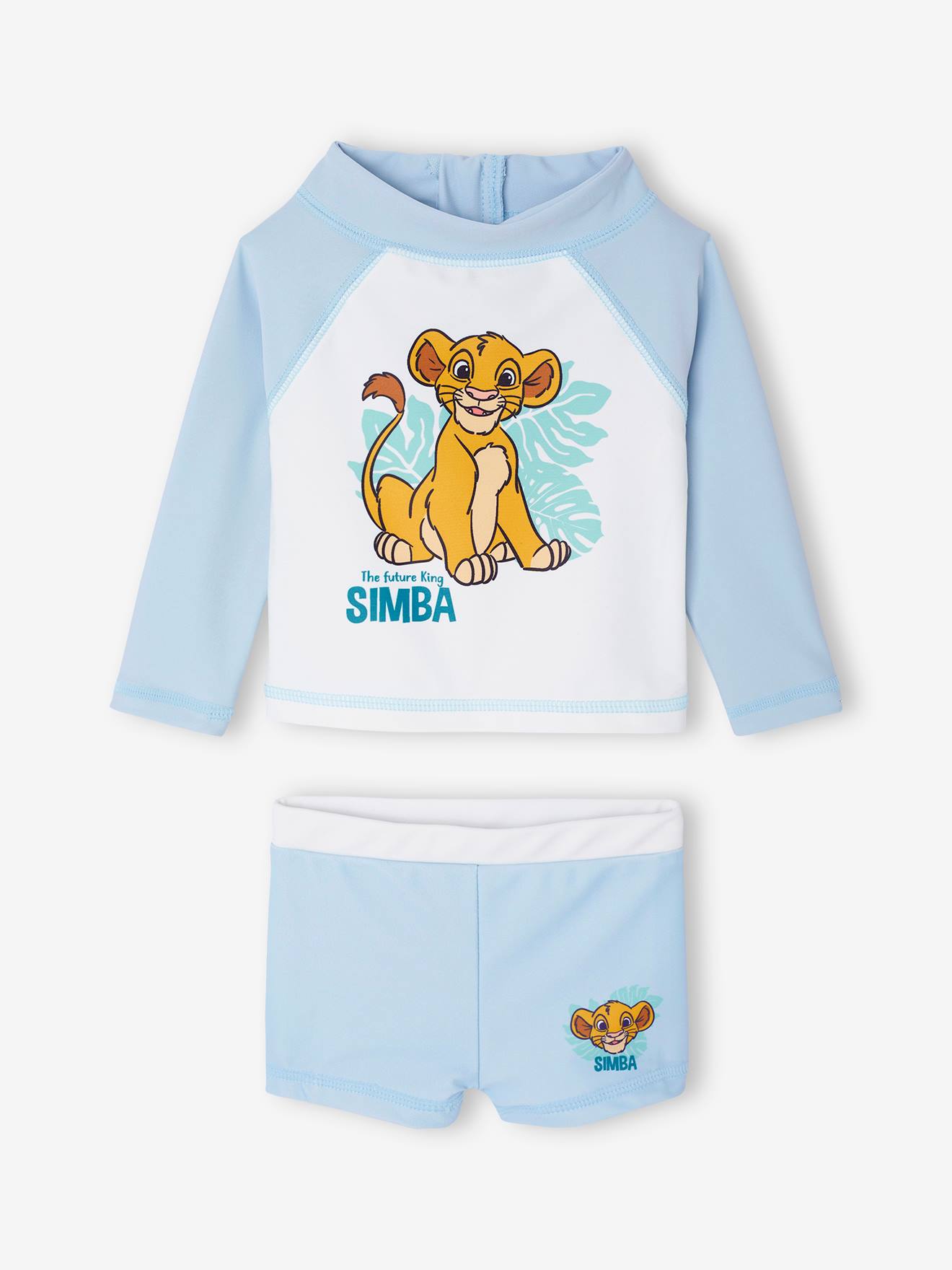 Ensemble de bain bb Simba T-shirt anti-UV boxer Disney Roi Lion bleu ciel 16 €