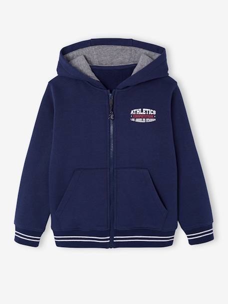 Garçon-Sweat garçon zippé à capuche sport 