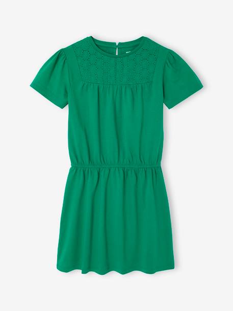 Fille-Robe-Robe détail en macramé fille
