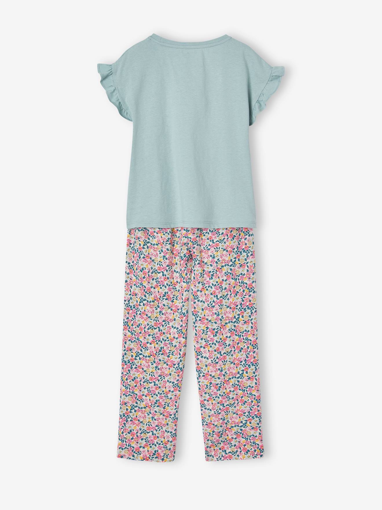 Ensemble Blouse à Nouette + Jupe Fille - Printemps/été - En Denim Ou Gaze Coton - Look Rétro Et Tendance - 5