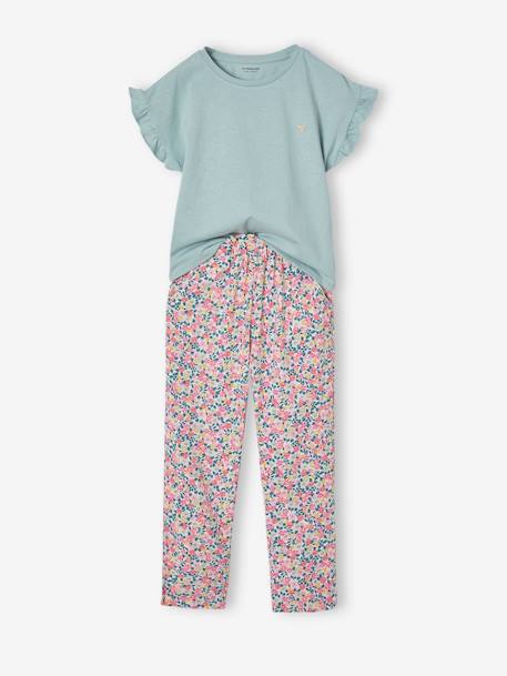 Fille-Ensemble tee-shirt + pantalon fille