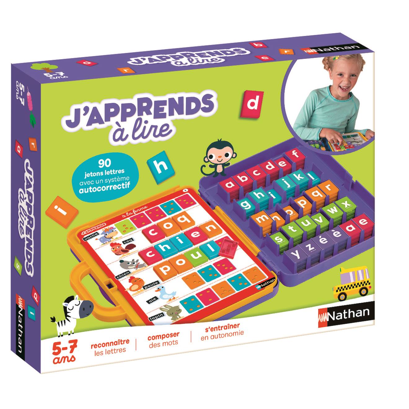 J'apprends à lire multicolore