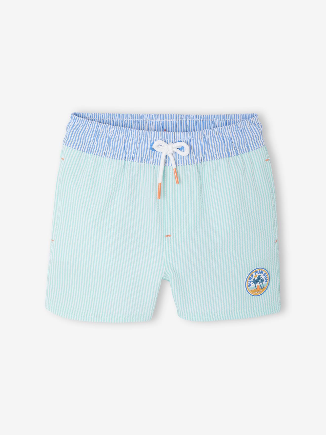 Maillot de bain garon ray vert deaublanc 15 €