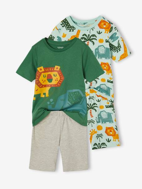 Garçon-Lot de 2 pyjashorts garçon savane