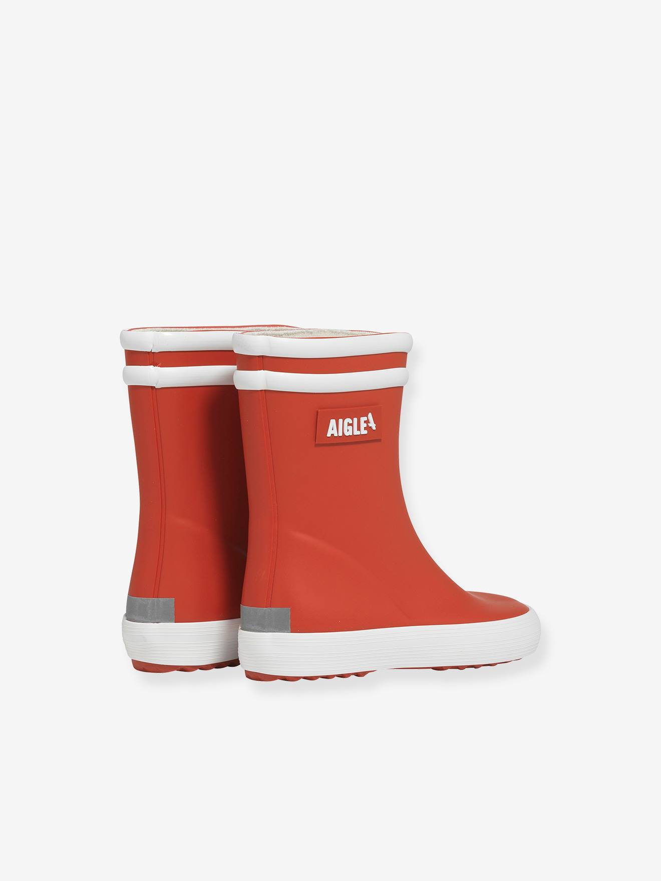 Bottes de pluie Baby Flac rouge (Aigle) - Image 1