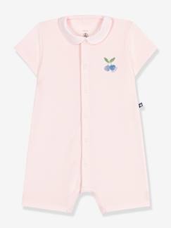 -Combinaison courte bébé col Claudine PETIT BATEAU