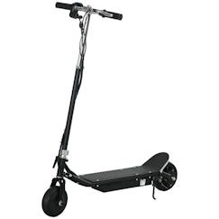 Jouet-Trottinette électrique - HOMCOM - pliable - 150W - pour enfant de 4 à 14 ans - hauteur guidon réglable - 14 Km/h max. - noir